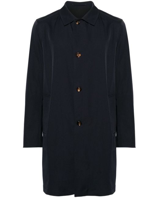 Kired single-breasted trench coat