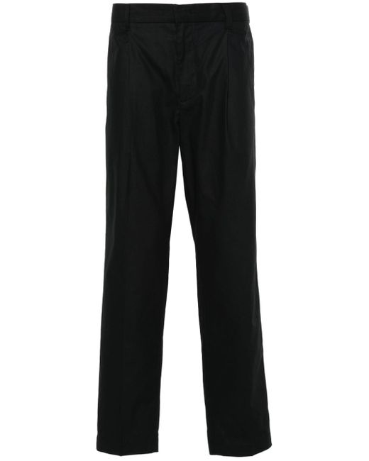 Emporio Armani pleated tapered trousers