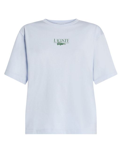 Lacoste logo-print T-shirt