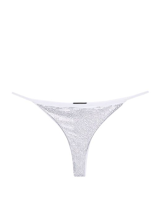 Dsquared2 crystal-embellished bikini bottom