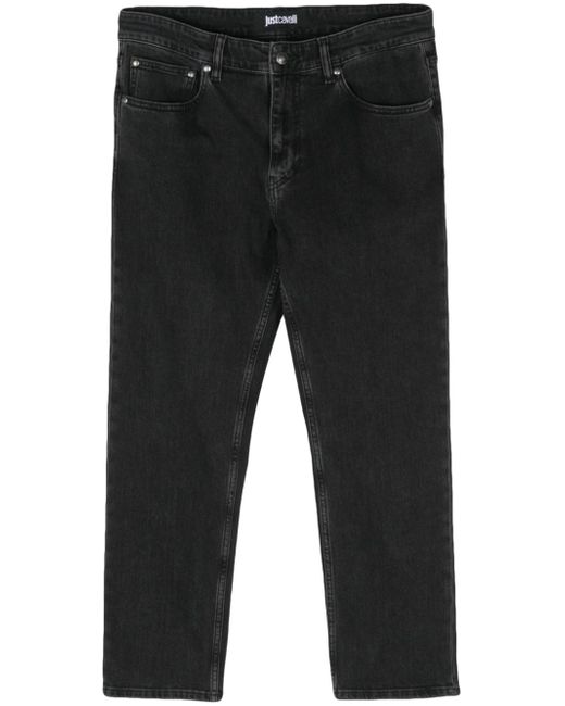 Just Cavalli slim-fit cropped jeans