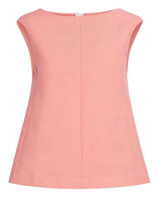 Marni A-line sleeveless blouse