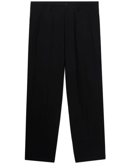 Yohji Yamamoto wide-leg wool-blend trousers