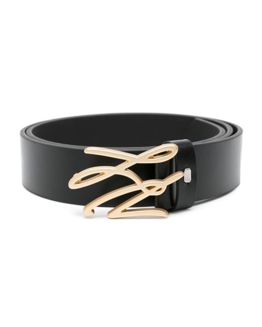 Karl Lagerfeld logo-buckle belt