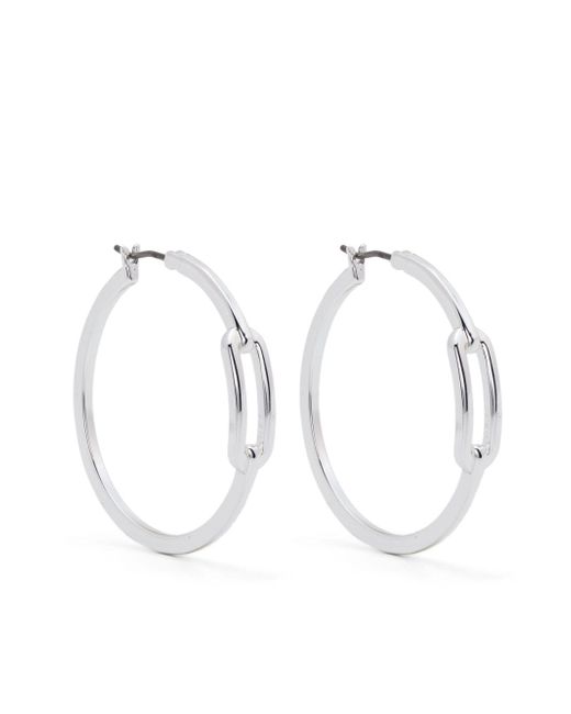 Lauren Ralph Lauren cut-out hoop earrings