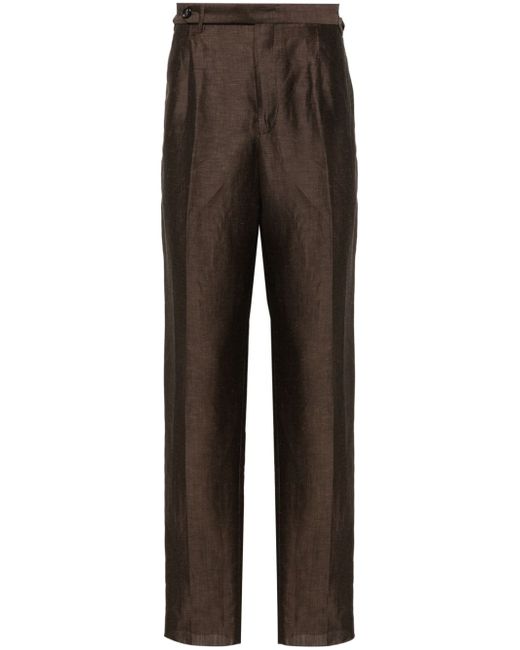 Emporio Armani tailored tapered trousers