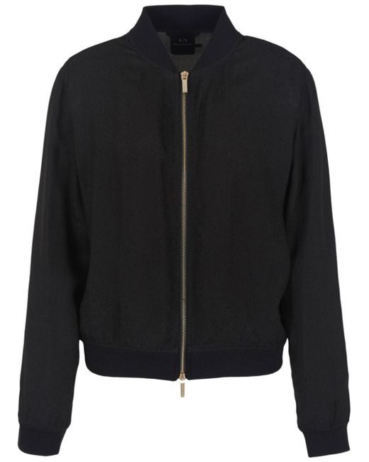 Armani Exchange zip-up bomber jacket