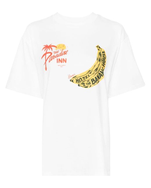 Alemais Banana cotton T-shirt