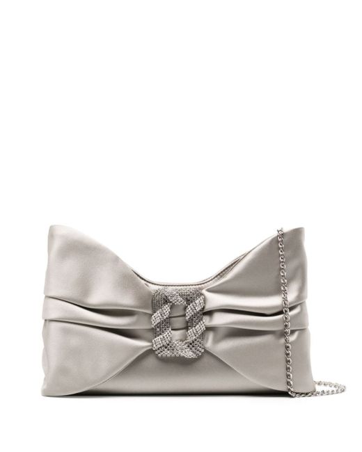 Rodo Cecilia bow-shaped clutch bag