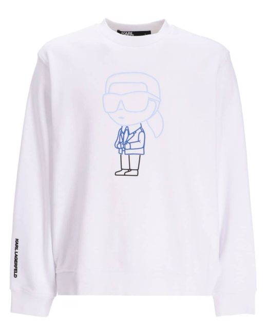 Karl Lagerfeld Karl Ikonik printed sweatshirt