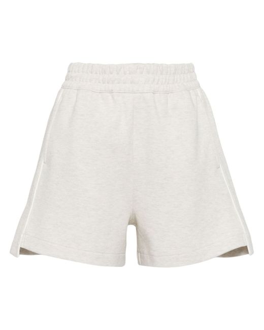 Izzue cotton-blend track shorts