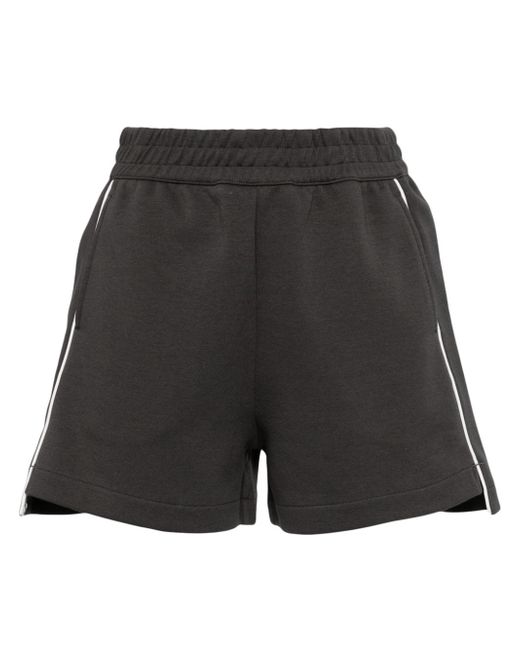 Izzue cotton-blend track shorts