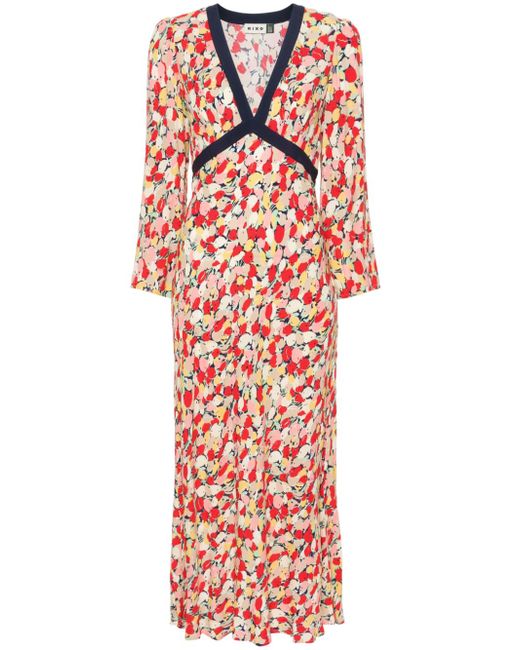 rixo Tania floral-print maxi dress
