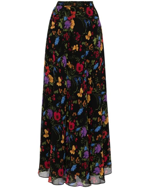 Sachin + Babi Juno floral-print maxi skirt