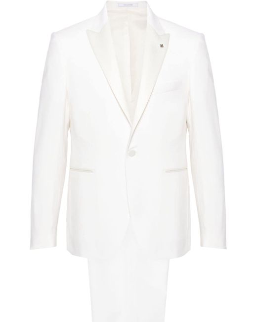 Tagliatore single-breasted virgin wool suit