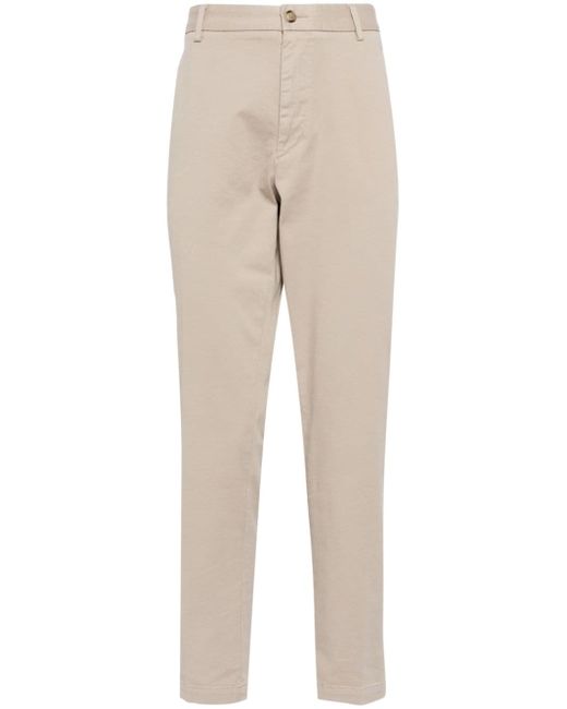 Boss mid-rise slim-fit chinos