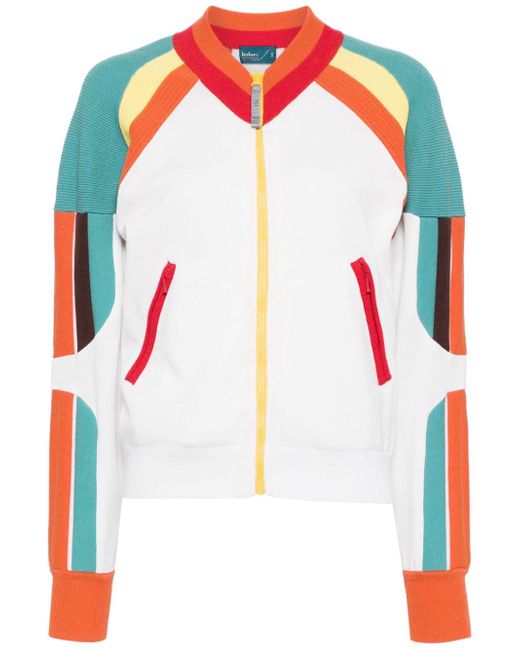 Kolor colour-block zip-up jacket