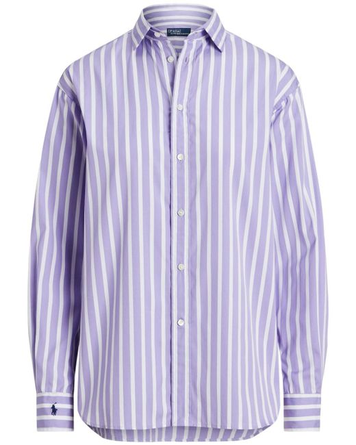 Polo Ralph Lauren striped two-tone shirt