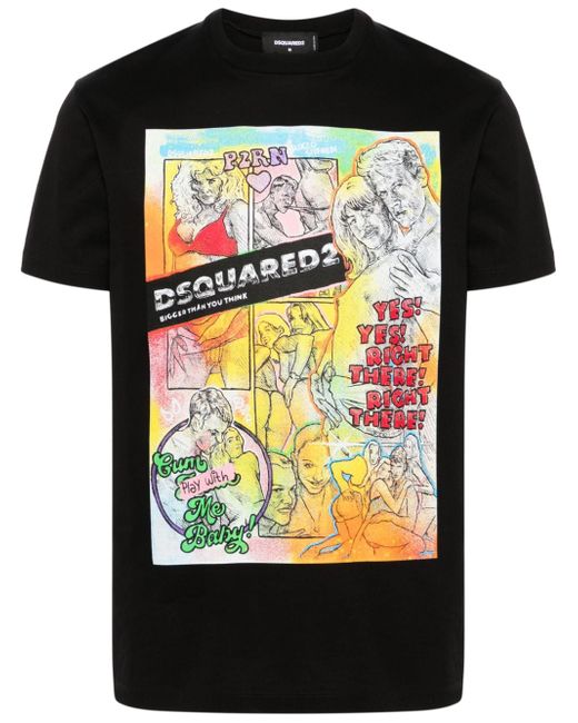 Dsquared2 graphic-print T-shirt
