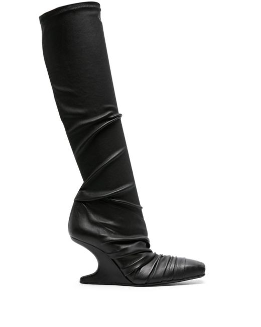 Rick Owens Cantilever Sisy 80mm leather boots