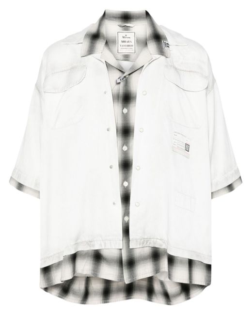 Maison Mihara Yasuhiro double-layered twill shirt