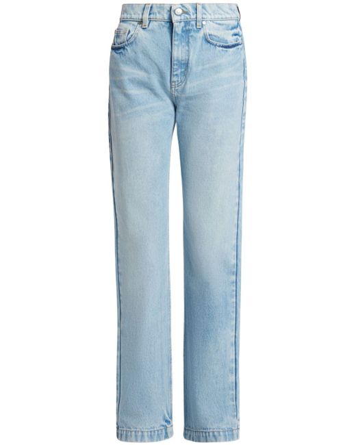 Stella McCartney S wave-patch straight-leg jeans