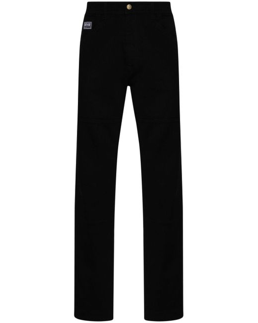 Versace Jeans Couture panelled straight-leg jeans
