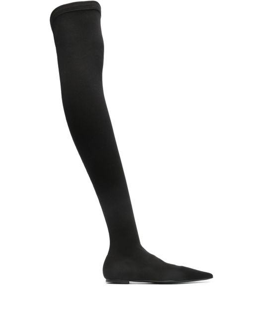 Dolce & Gabbana thigh-high flat boots