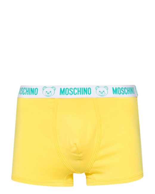 Moschino logo-elasticated waistband boxers