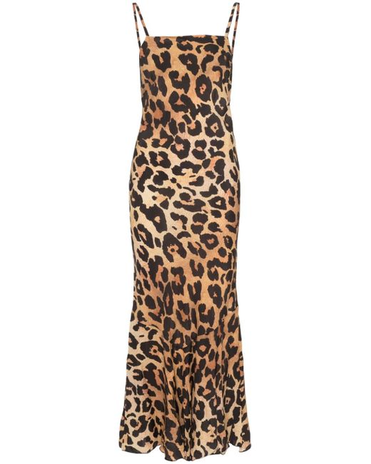 Musier leopard-print maxi dress