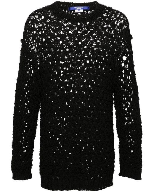 Junya Watanabe open-knit linen-blend jumper