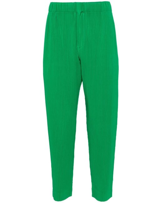 Homme Pliss Issey Miyake pleated tapered trousers
