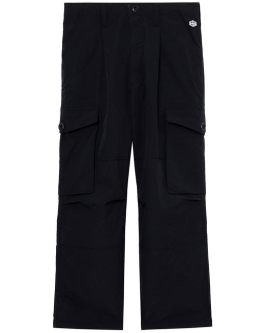 Chocoolate straight-leg cargo trousers
