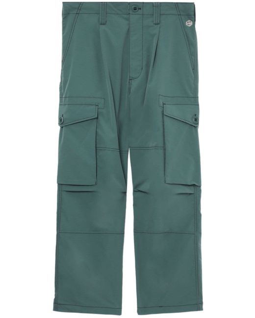 Chocoolate straight-leg cargo trousers