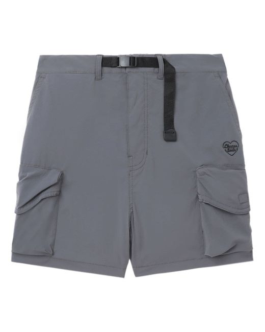 Chocoolate belted cargo shorts