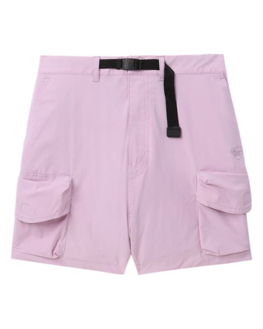 Chocoolate belted cargo shorts