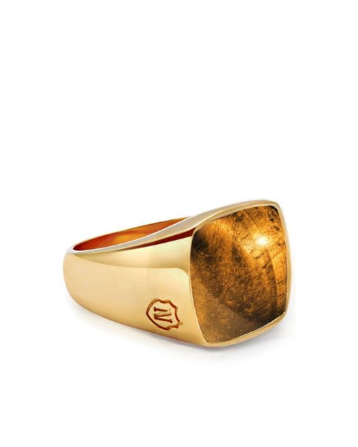 Nialaya Jewelry gemstone-detail signet ring