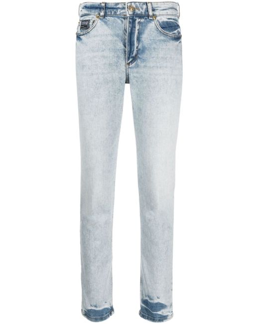 Versace Jeans Couture low-rise straight-leg jeans
