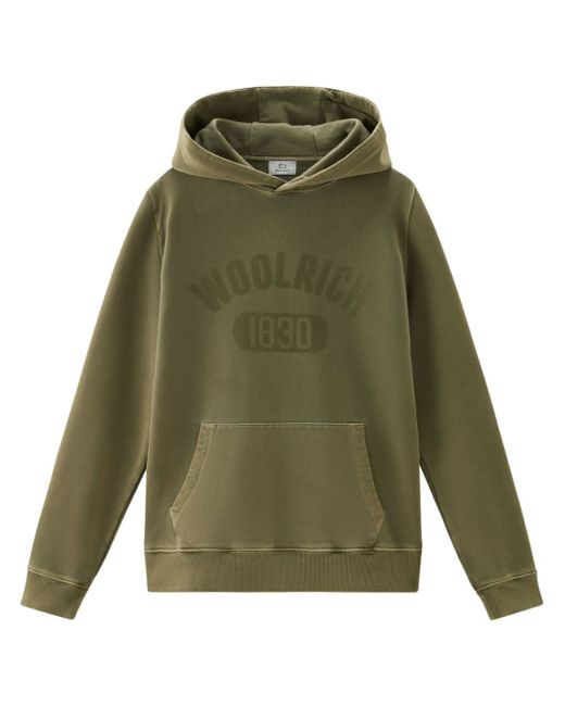 Woolrich logo-print hoodie