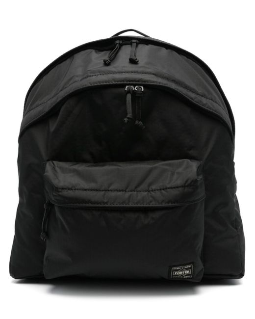 Porter-Yoshida & Co. logo-patch ripstop backpack