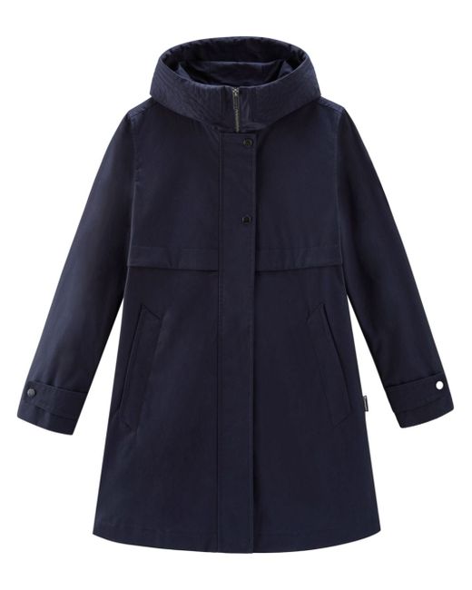 Woolrich cotton hooded parka coat