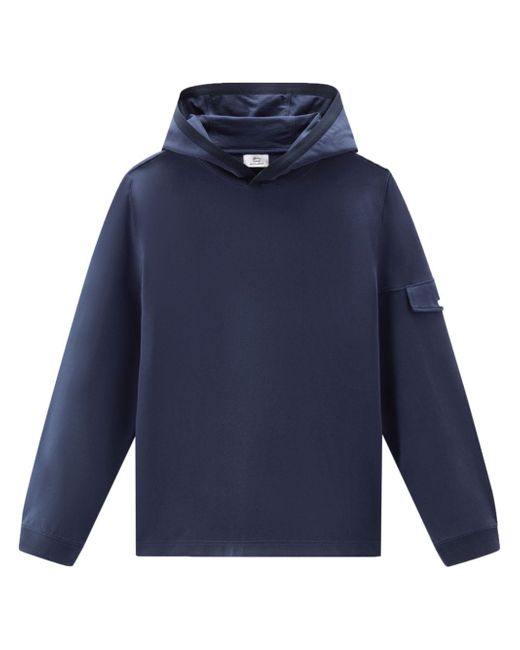 Woolrich logo-trim hoodie