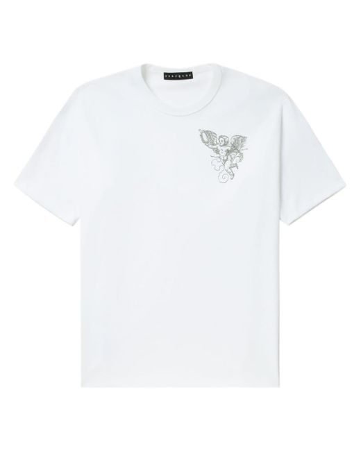 Roar angel-print T-shirt
