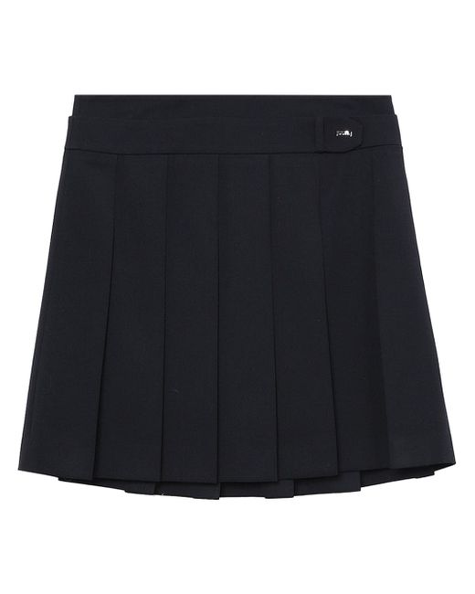 Juun.J high-waisted pleated miniskirt