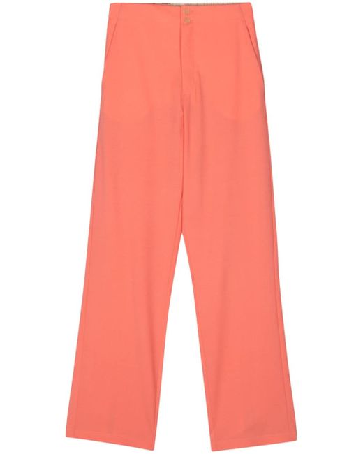 Alysi mid-rise tapered trousers