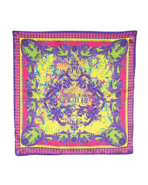 Versace Jeans Couture graphic-print scarf