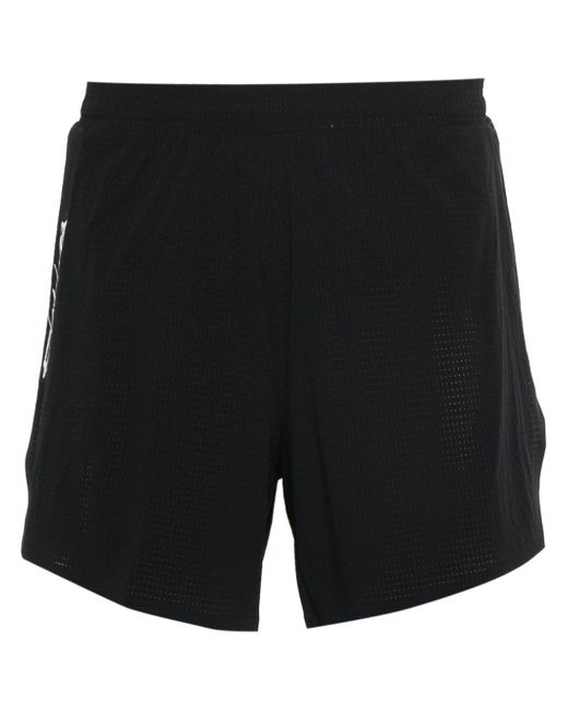 Y-3 Run perforated shorts