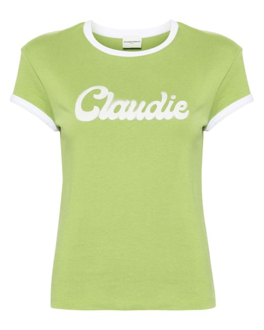 Claudie Pierlot logo-print cotton T-shirt