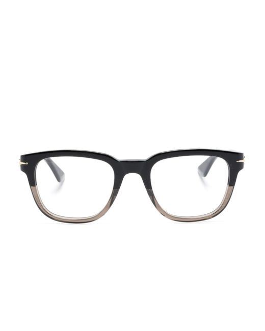 Montblanc gradient-effect square-frame glasses