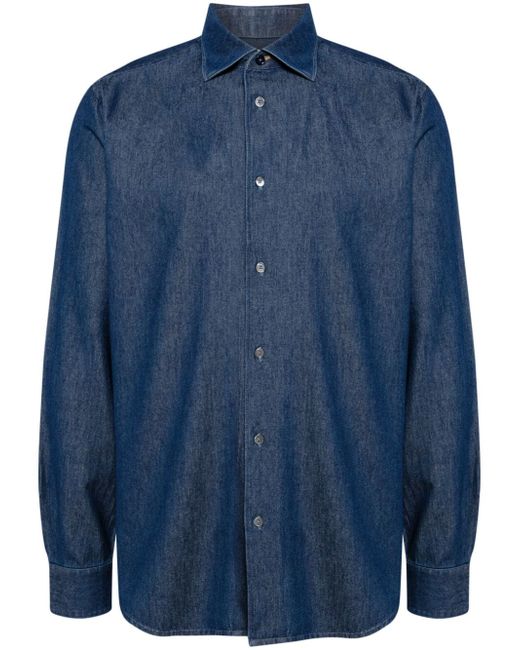 Paul Smith chambray-effect shirt